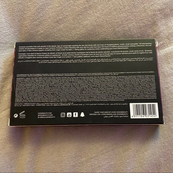 Huda Beauty Desert Dusk Palette - Picture 4 of 4